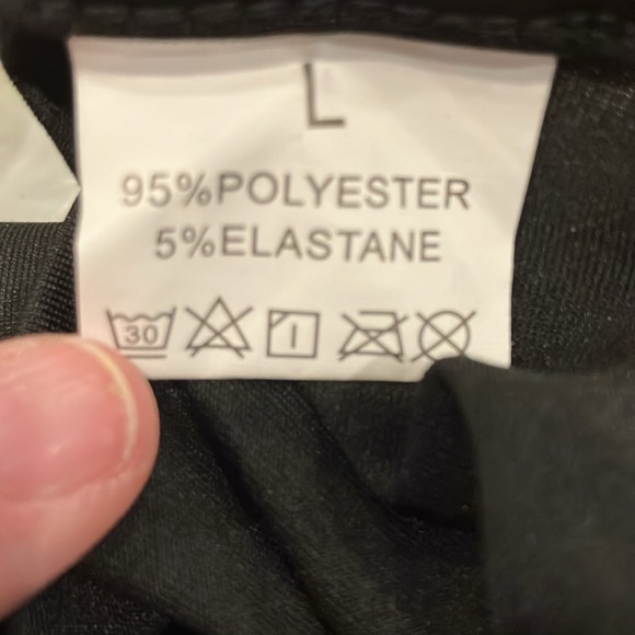 Black Swim Suit Cover Up Dress - Picture 5 of 5